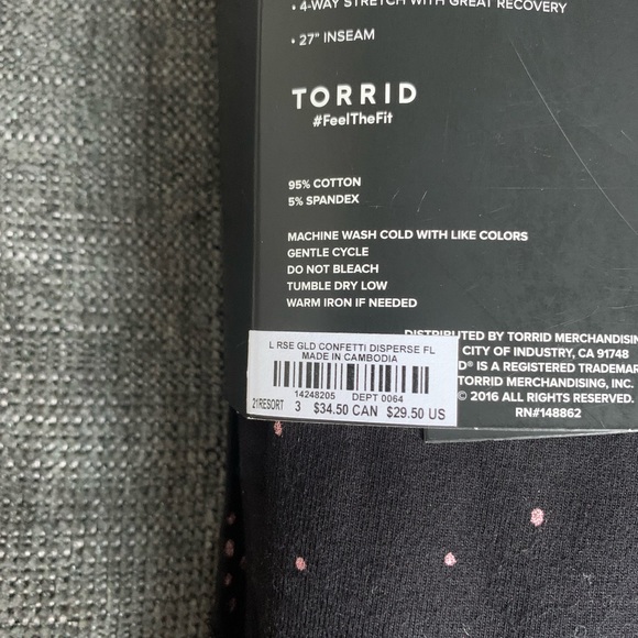 Torrid Shimmer Legging - 3X - Picture 6 of 9